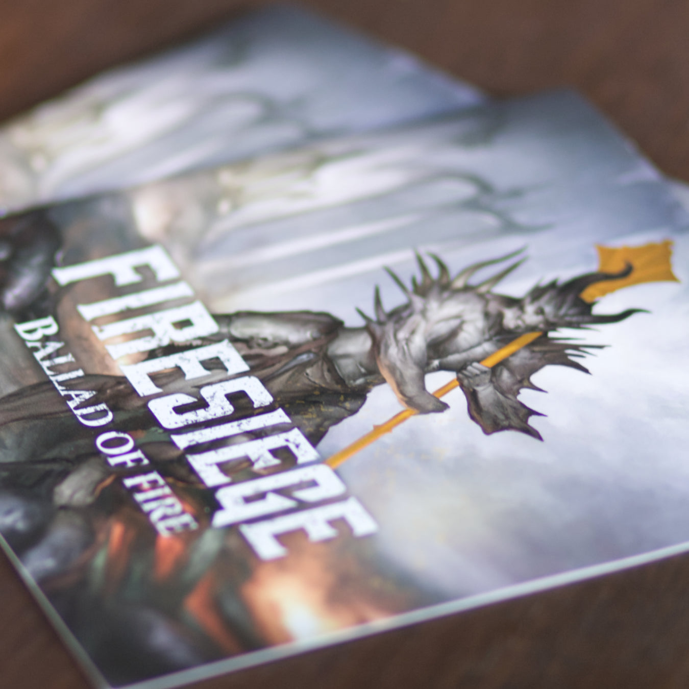 rulebook espansione Ballad of Fire Firesiege