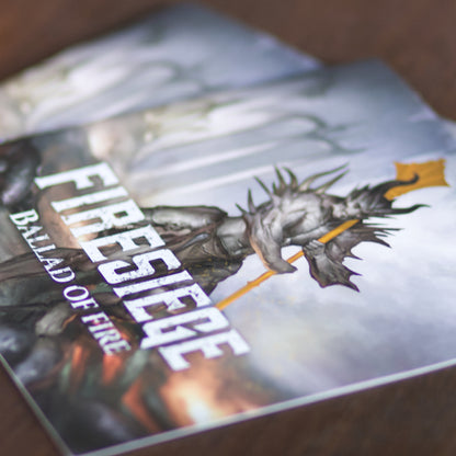 rulebook espansione Ballad of Fire Firesiege