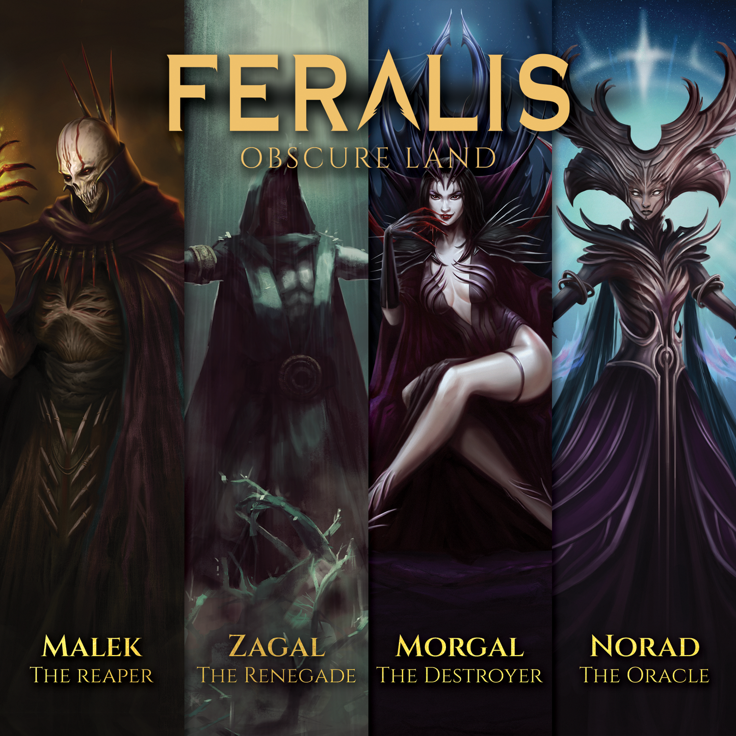 Presentazione dei personaggi Aesyr di Feralis