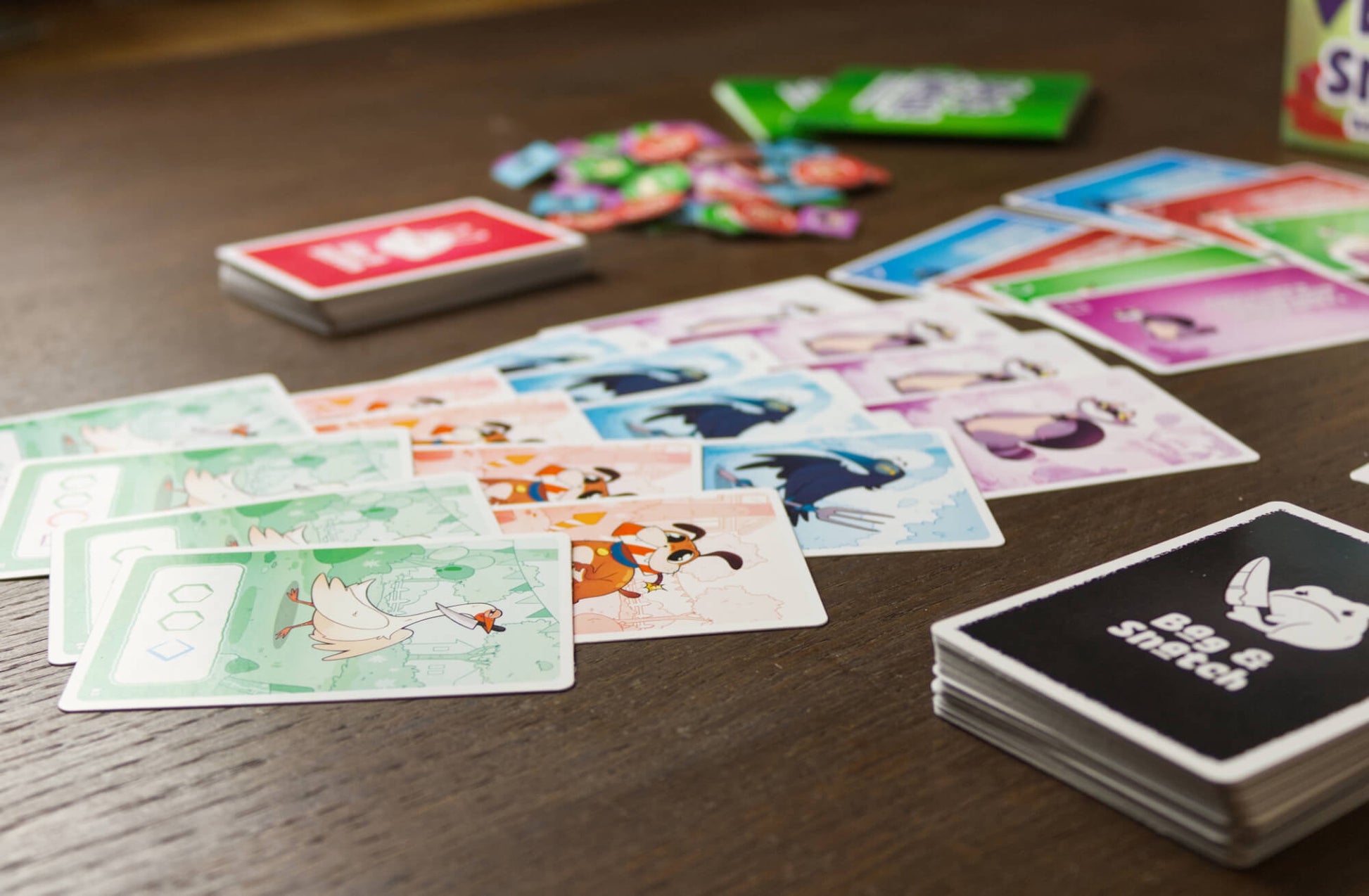 Bag & Snatch Backyard Brawl dettaglio carte di gioco